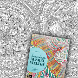 Doodle-Flow: Eine Mandala-Doppelseite entsteht